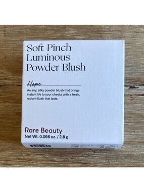 Rare Beauty Soft Pinch Luminous Powder Blush - HOPE - Full Size .098 oz  NEW